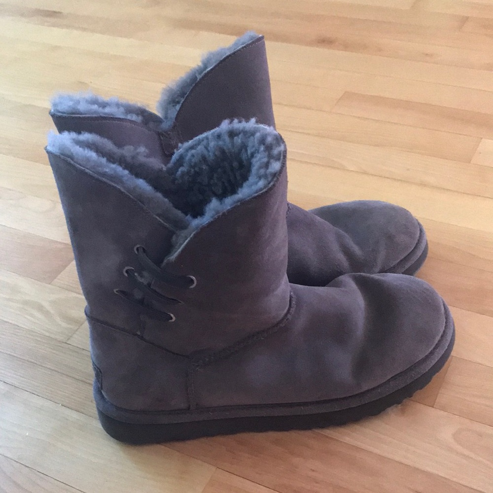 Ugg Boot With Lace Up Detail On The Side - image 1